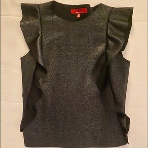 Saks Fifth Ave Metallic Top